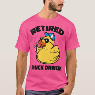 The Legend Has Retired Truck Driver T-Shirt