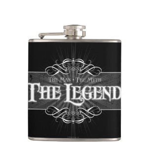 The Legend Hip Flask