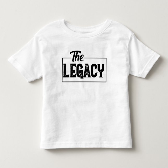 The Legend Legacy Mum and Son/Daughter Mothers Day Toddler T-Shirt (Front)