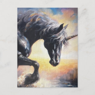 The Legend of the Unicorn Postcard