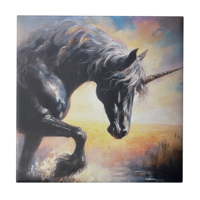 The Legend of the Unicorn  Tile (Front)