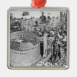 The Legend of Theseus Metal Tree Decoration