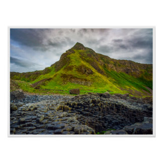 The Legendary "Giant's Causeway": Nature's Ancient Poster