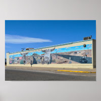 The Legendary Road Mural, Route 66, Tucumcari