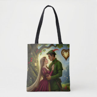 The Legendary Romance of Sherwood Forest Tote Bag