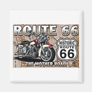 **THE LEGENDARY ROUTE 66** MAGNET