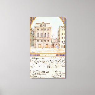 The Leipzig Gewandhaus Canvas Print
