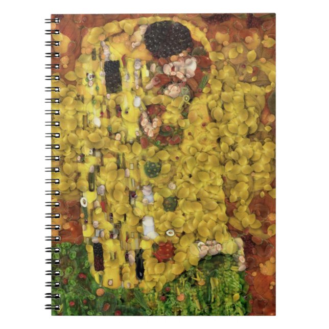 The Lemon Kiss Vegetable Decoupage Spoof Art Notebook (Front)