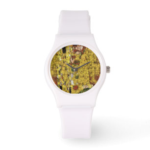 The Lemon Kiss Vegetable Decoupage Spoof Art Watch