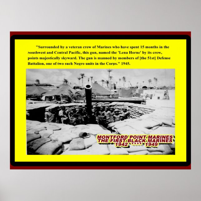 THE LENA HORNE GUN 1945 POSTER (Front)