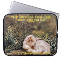 "the leopard shall lie down with the kid"Isaiah 11
