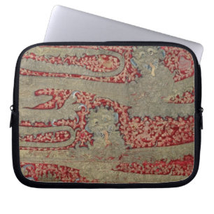 The Leopards of England, 15th century (tapestry) Laptop Sleeve
