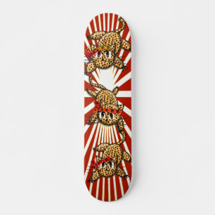 The Leopard's Pride Skateboard