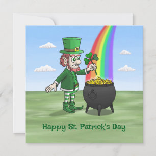 The Leprechauns Happy St. Patricks Day Card
