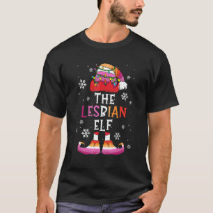 The Lesbian Elf Christmas Party T-Shirt