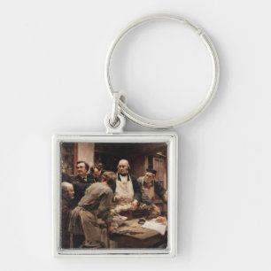 The Lesson of Claude Bernard Key Ring