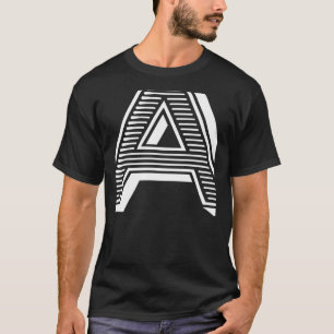 The Letter A Fun Big and Bold for Events Family Te T-Shirt