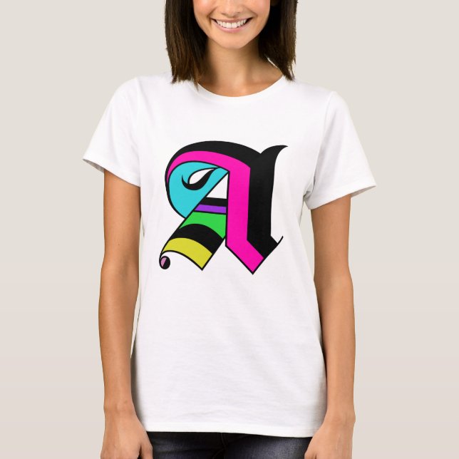 The letter “A” Tshirt (Front)
