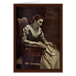The Letter By Corot Jean-Baptiste-Camille (Best Qu
