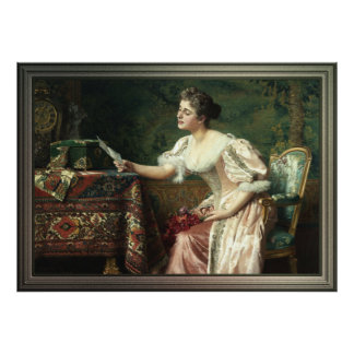The Letter by Władysław Czachórski Photo Print