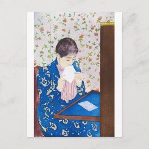 The Letter, Mary Cassatt Postcard