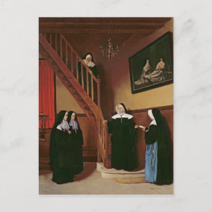 The Letter of Recommendation, 1859 Postcard