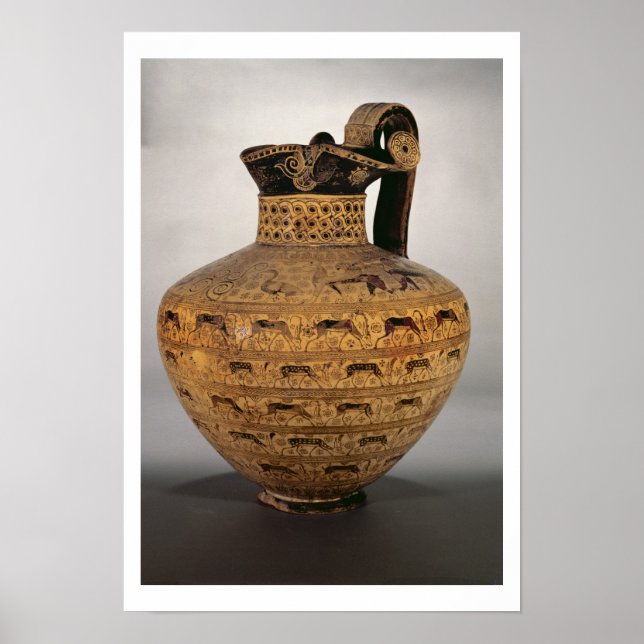 The 'Levy Oinochoe', an East Orientalising v Poster (Front)