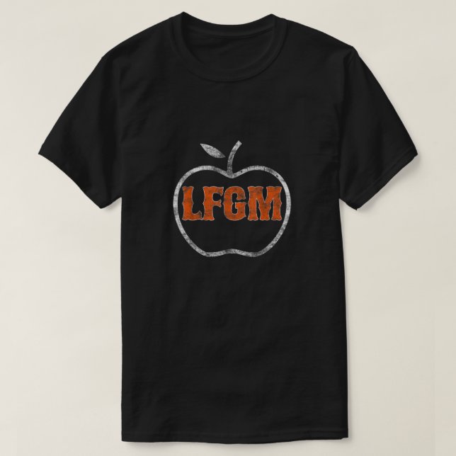 The Lfgm Baseball6 T-Shirt (Design Front)
