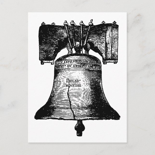 The Liberty Bell Postcard (Front)