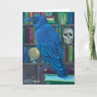 The Librarian - Blank Greeting Card