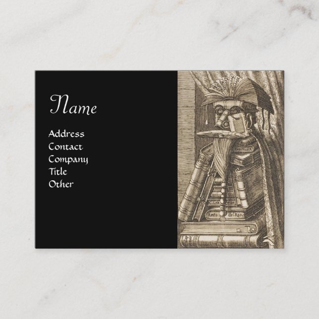 THE LIBRARIAN BUSINESS CARD (Front)