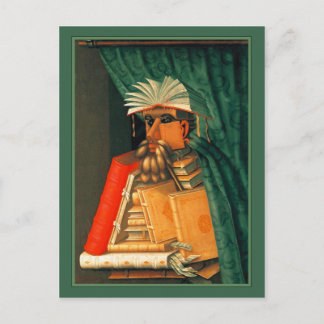The Librarian by Giuseppe Acrimoldo Postcard