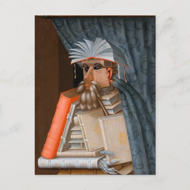 The Librarian c. 1566 by Giuseppe Arcimboldo Postcard (Front)