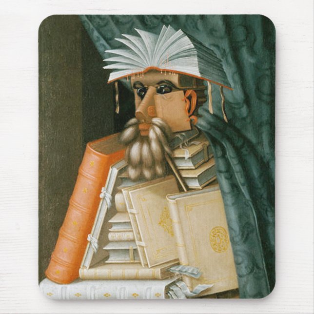 The Librarian Mouse Pad (Front)