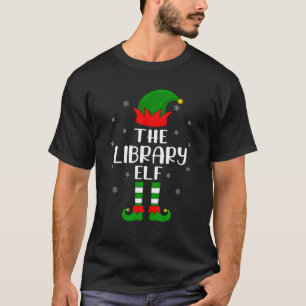 The Library Elf Christmas Party Matching Family Xm T-Shirt