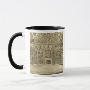 The Library, engraved by Godfrey, from 'Descriptio Mug