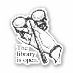 The library is open