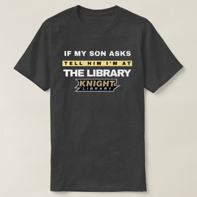 The Library  T-Shirt (Design Front)