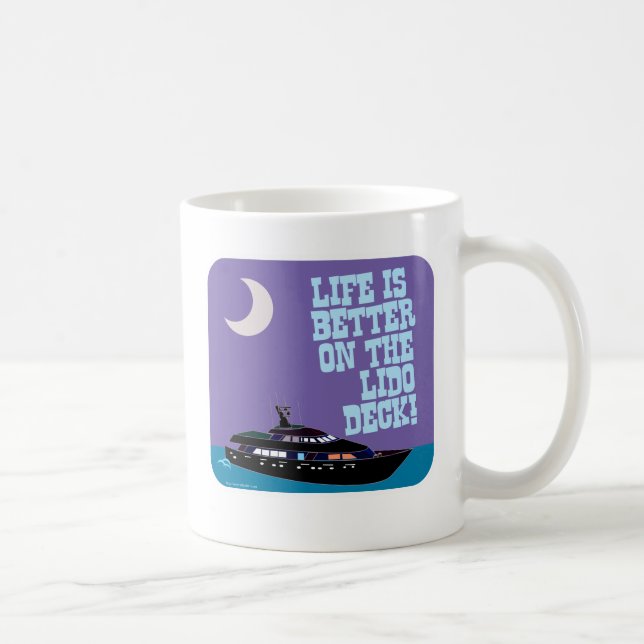 The Lido Deck 2-sided Coffee Mug (Right)