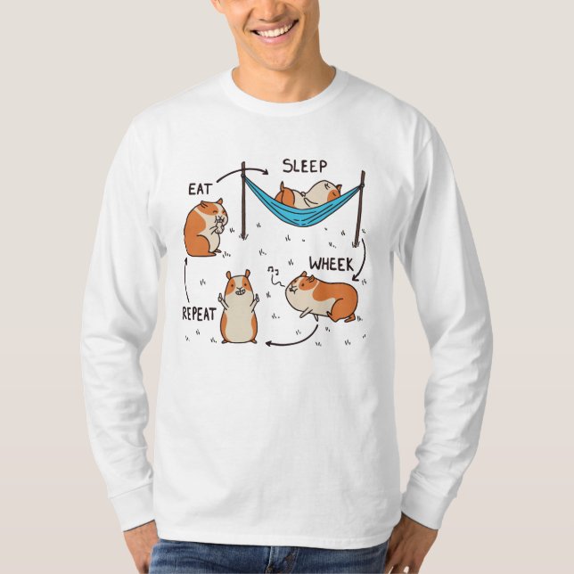 The life cycle of a Guinea Pig T-Shirt (Front)