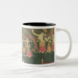 The Life of Buddha Shakyamuni Two-Tone Coffee Mug