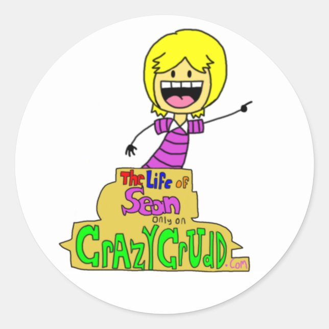 The Life of Sean Sticker (Front)