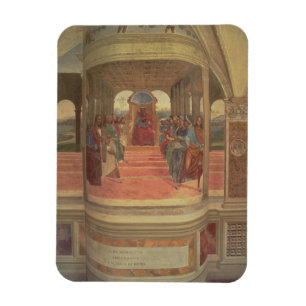The Life of St. Benedict (fresco) (detail) Magnet