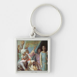 The Life of St. Louis Key Ring
