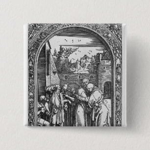 The 'Life of the Virgin' series 15 Cm Square Badge