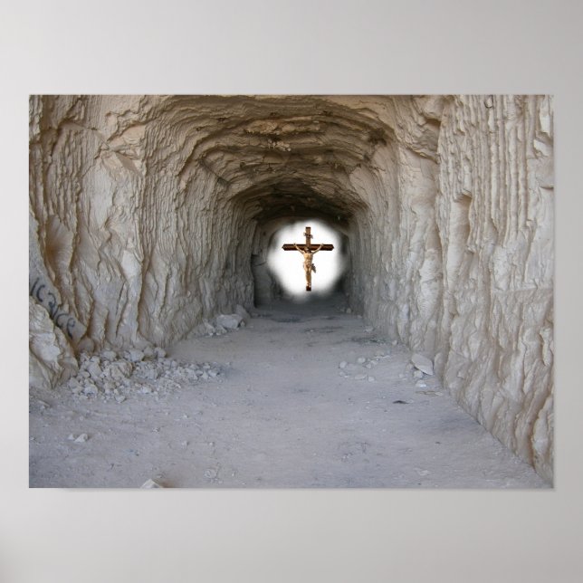 The light at the end of the tunnel poster (Front)