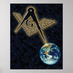 The light in the sky poster