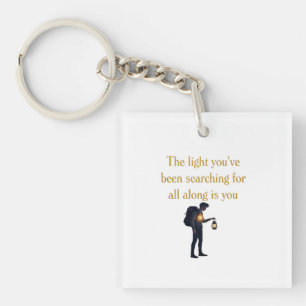 The light is you iPad Smart Cover Key Ring