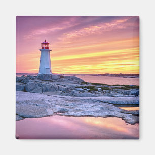 The Light Keeper Peggy'S Cove Magnet