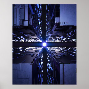 The Light that Guides the Future Poster